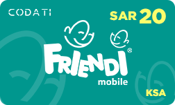 FRiENDi Mobile (KSA) - SAR 20