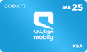 Mobily (KSA) - SAR 25