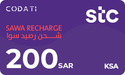 اس تي سي سوا (السعودية) - 200 ريال - 230 ريال