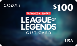 League of Legends (USA) - $100