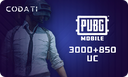 [CDPGGL050] PUBG ($50) - 3000+850 UC