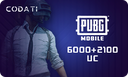 [CDPGGL100] PUBG ($99.99) - 6000+2100 UC