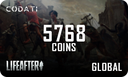 [CDLAGL376] LifeAfter (Global) - 5768 Coins