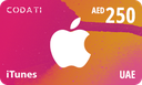 [CDITAE250] iTunes (UAE) - AED 250