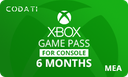 [CDMXBAE06M] XBOX Game Pass Console (MEA) - 6 Months