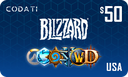 [CDBLUS50] Blizzard (USA) - $50