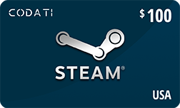 [CDSTUS100] Steam (USA) - 100 USD