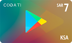 [CDGPSA0007] Google Play (KSA) - SAR 7