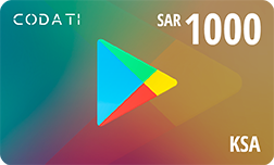 [CDGPSA1000] Google Play (KSA) - SAR 1000