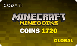 [CDMCGL1700] MineCraft (Global) - 1720 Coins