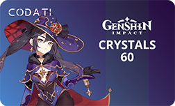 [CDGIGL0060] Genshin Impact - 60 Crystals