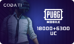 [CDPGGL300] PUBG ($299.99) - 18000+6300 UC