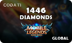 [CDMLGL1446] Mobile Legends (Global) - 1446 Diamonds