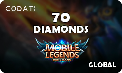 [CDMLGL0070] Mobile Legends (Global) - 70 Diamonds