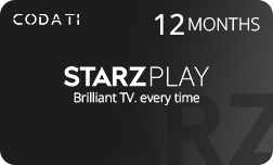 [CDSPGL12M] STARZPlay - 12 Months