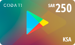 [CDGPSA0250] Google Play (KSA) - SAR 250