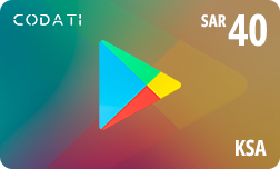 [CDGPSA0040] Google Play (KSA) - SAR 40