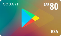 [CDGPSA0080] Google Play (KSA) - SAR 80